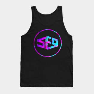 SF9 Logo Abstract Purple Tank Top